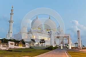 Sheikh Zayed Mosque, Abu Dhabi, UAE