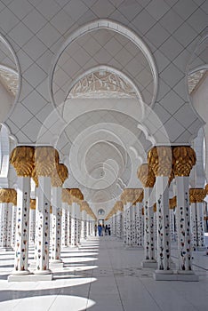 Sheikh zayed mosque, abu dhabi, uae, middle east