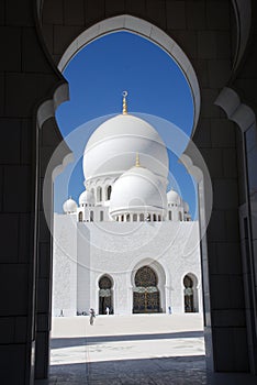 Sheikh zayed mosque, abu dhabi, uae, middle east