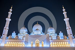 Sheikh zayed mosque, Abu Dhabi, UAE