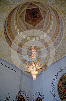 Sheikh Zayed mosque in Abu Dhabi