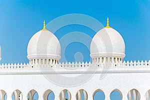 Sheikh Zayed Mosque, Abu Dhabi, United Arab Emirates...IMAGE