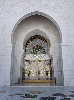 Sheikh Zayed Mosque Door