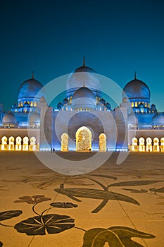 Sheikh zayed mosque UAE