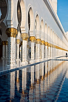 Sheikh Zayed White Mosque in Abu Dhabi