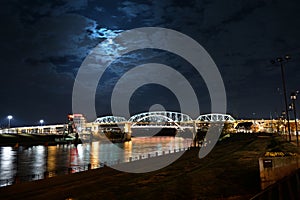 Shelby Bridge in Nashville Tennessee