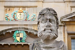 Sheldonian Statues. Oxford, England photo