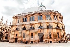 Sheldonian Theatre in Oxford - England, UK photo