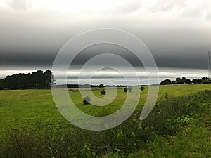 Shelf Cloud Formation