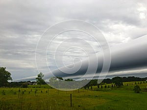 Shelf Cloud Formation