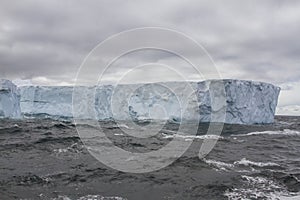 Shelf iceberg, Drake Passage, Antarctica