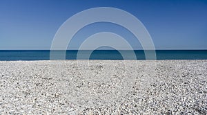 Shell Beach, San Antonio East Harbor, Rio Negro,