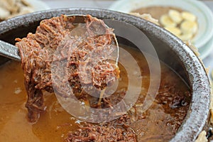 `Barreado`, typical dish from ParanÃÂ¡ - Brazil photo