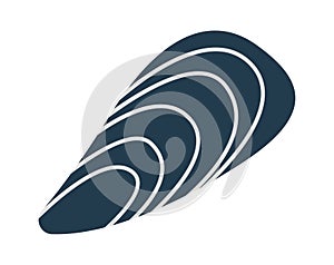 Shell flat icon Summer abstract element