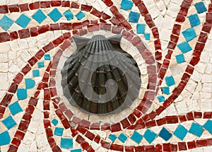 Shell Mosaic Design