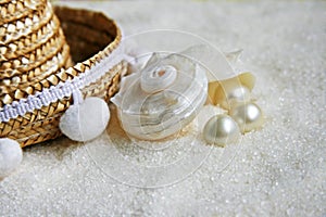 Shell and pearls