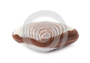 Shell shaped chocolate candy
