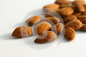 Shelled almond nuts