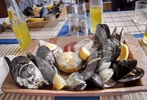 Shellfish curanto