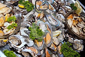 Shellfish platter