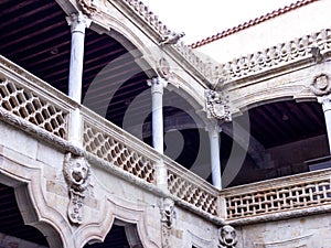 The shells` house - Casa de las Conchas, Salamanca, Spain