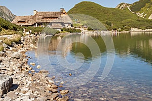 Shelter in Five Lakes Valley - Tatra Mountains.