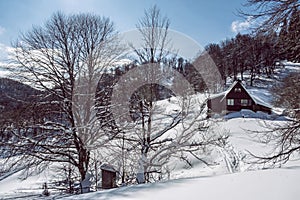 Shelter Limba, Rakytov , Big Fatra mountains, Slovakia