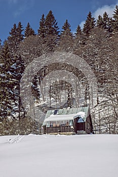 Shelter Limba, Rakytov , Big Fatra mountains, Slovakia