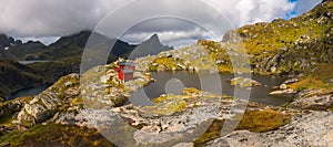 Shelter Munkebu Hut, Lofoten