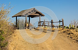 Shelter in Santiago Oaks Regional Park