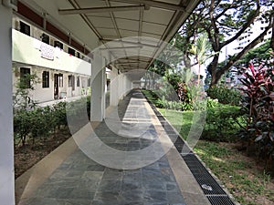 Sheltered Walkway