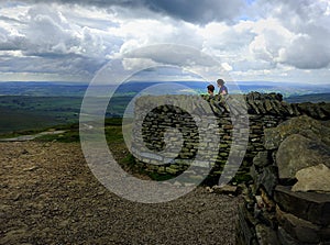 Shelters on Pen-y-ghent