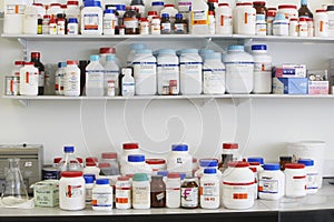 Shelves Full Of Medications