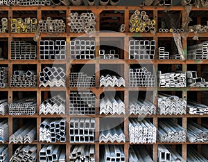 Shelves in a Warehouse