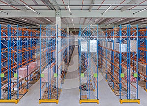 Shelving System Distribution Warehouse