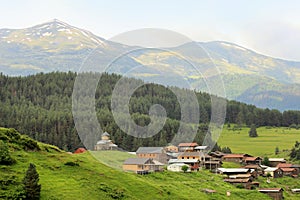 Shenako village, Tusheti region (Georgia)