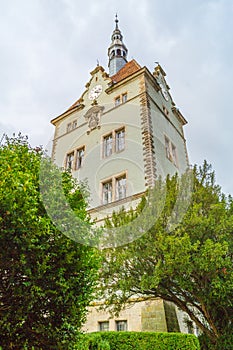 The Shenborn castle and english garden