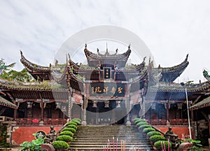 Shengshousi or Sagacious Longevity Temple at Mount Baoding or Baodingshan