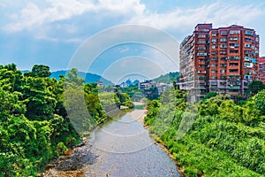 Shenkeng district river view