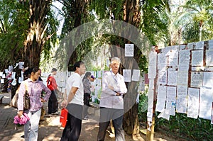 Shenzhen, China: marriage corner