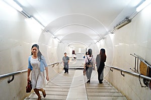 Shenzhen, China: underground passage