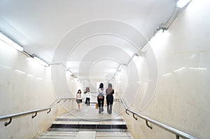 Shenzhen, China: underground passage