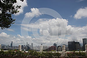 Shenzhen futian City scenery