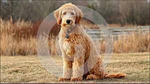 Shepadoodle Mixed Breed Dog - Professional Image Usage