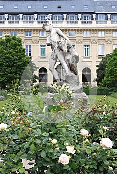 Shepherd and the Goat statue in Paris