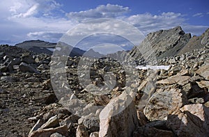 Shepherd Pass in High Sierra Nevada