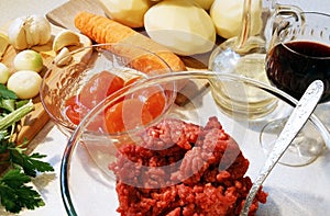 Shepherd's pie ingredients