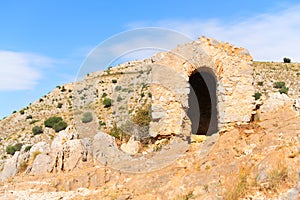 Shepherds hut at Montgri massif