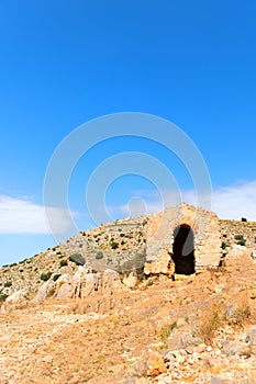 Shepherds hut at Montgri massif photo