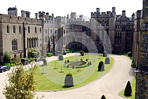 Arundel Castle Courtyard